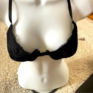 Black lace crisscross bra by Marilyn Monroe